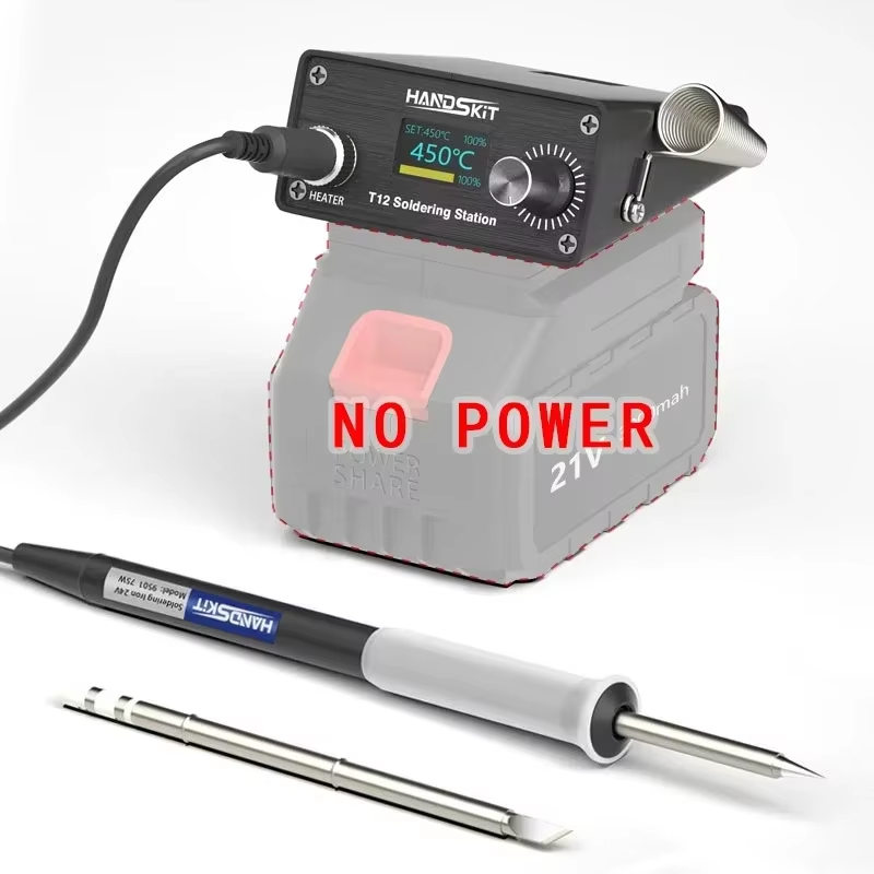 Power Tools Station - Station de soudage numérique T12 avec
