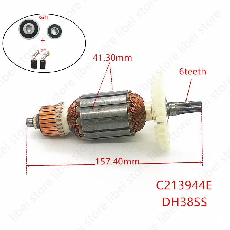 Power Tools Hitachi - Armature C213944E 360875E pour HITACHI DH38MS