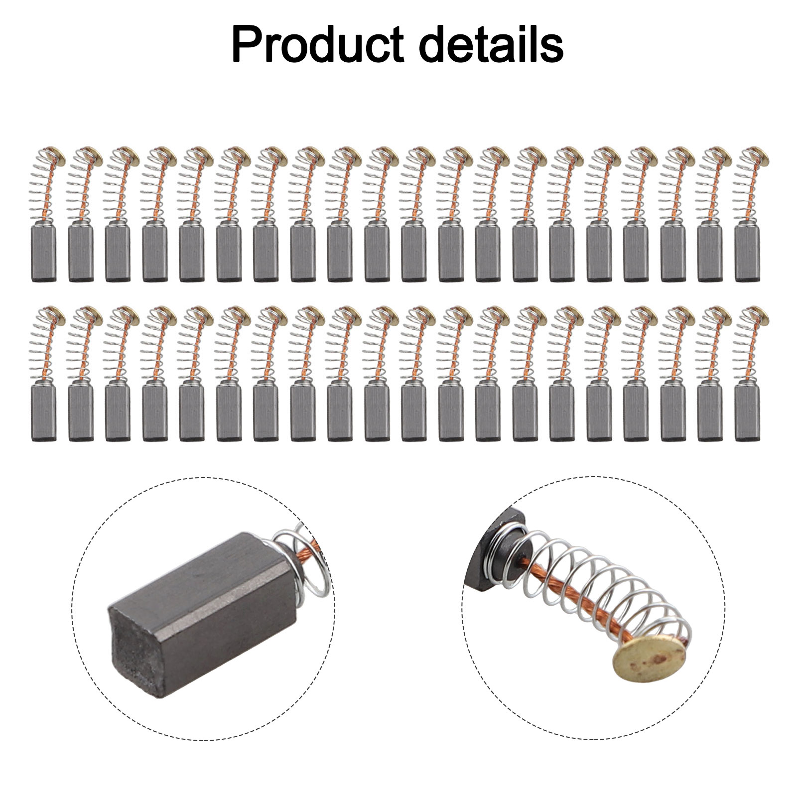 Power X Tools And Machinery - Brosses en carbone pour outils électriques,