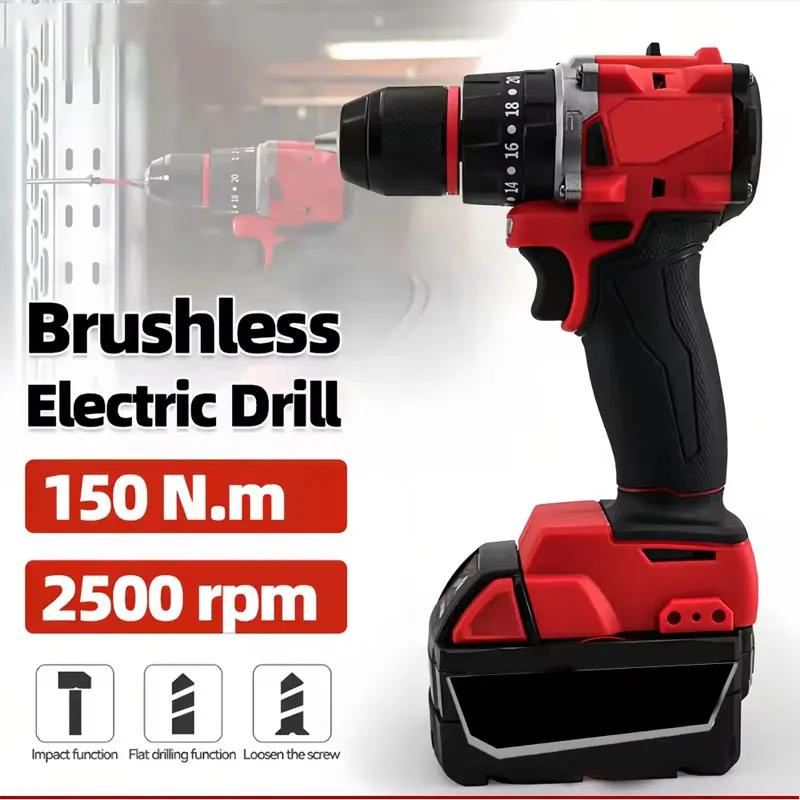 Power Tools Use - Petite perceuse à percussion électrique sans