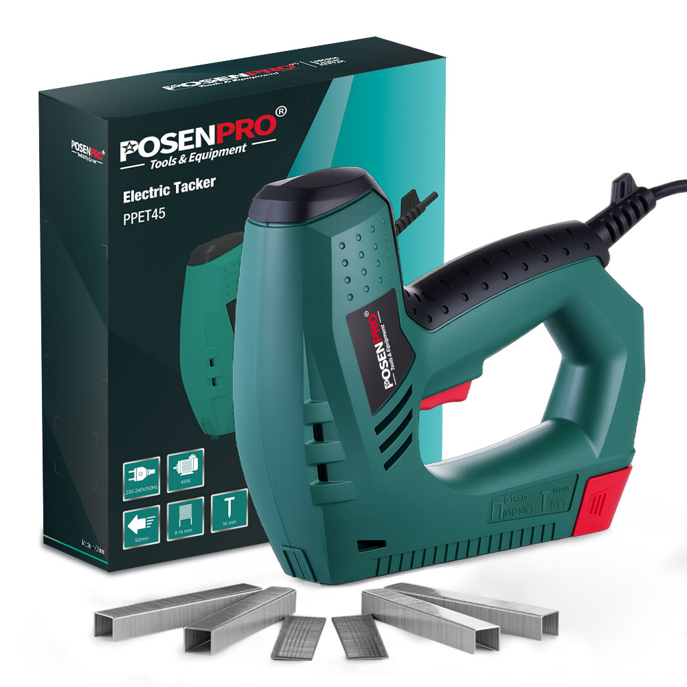 Staple Gun Electric - Prise électrique filaire 45 W avec