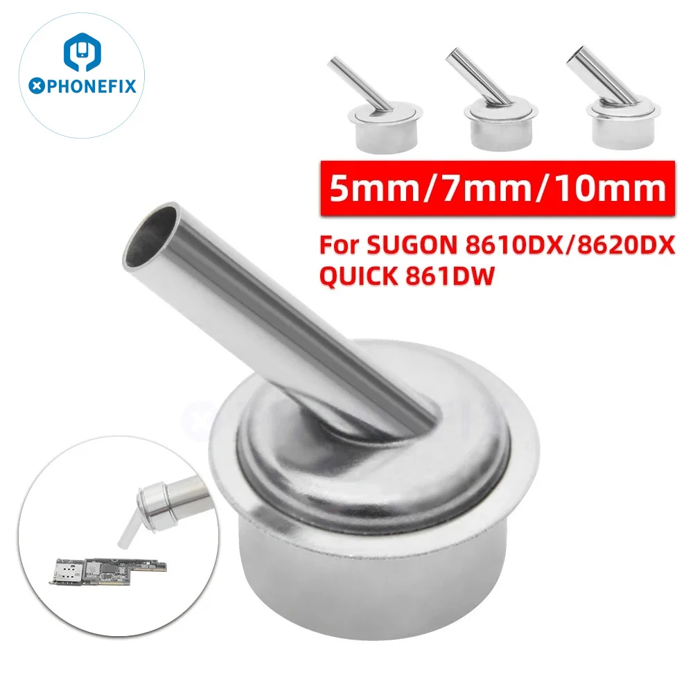 Power Tools Station - SUGON-Buse de chaleur incurvée résistante, angle