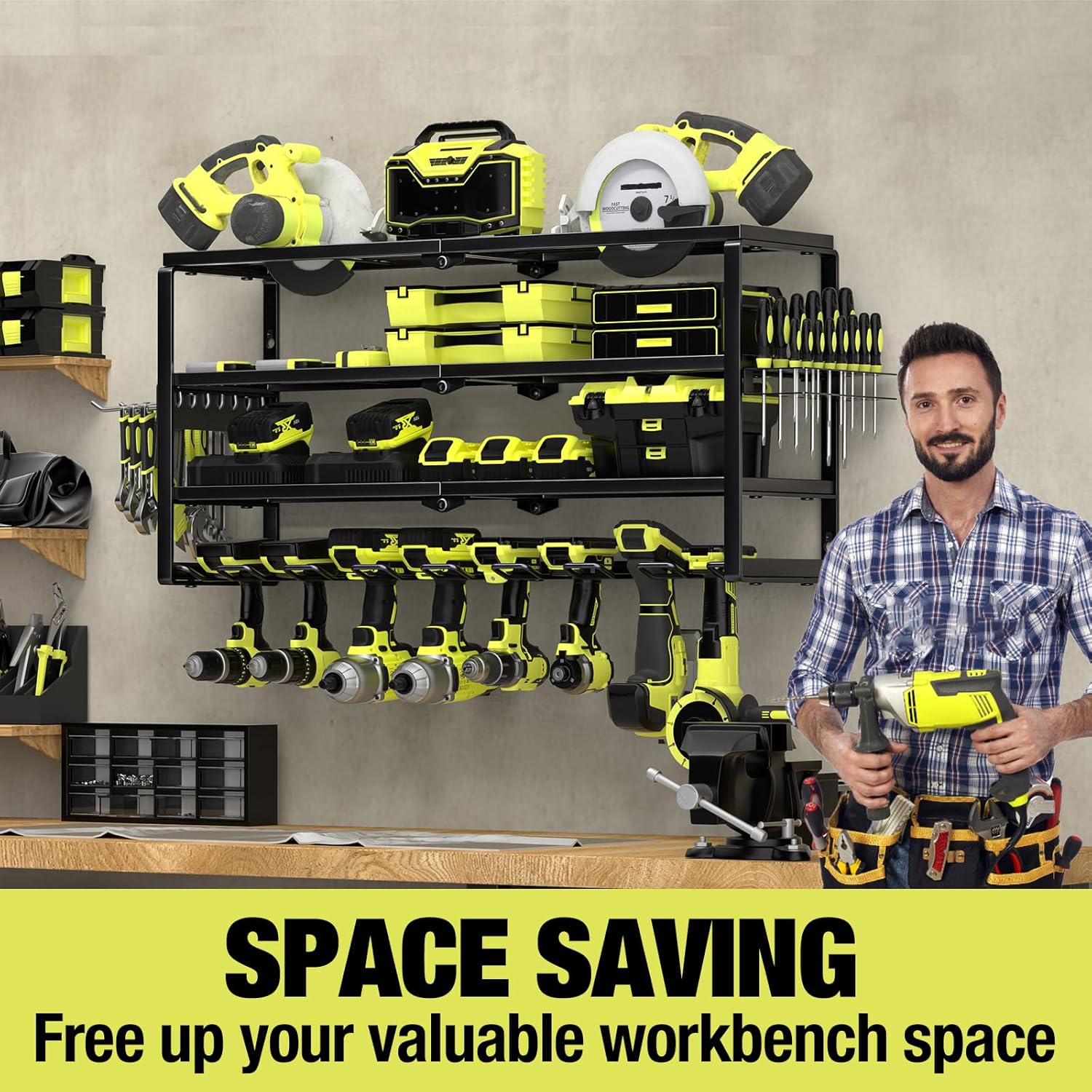 Organisateur mural pour outils - Power Tools Station avis et prix