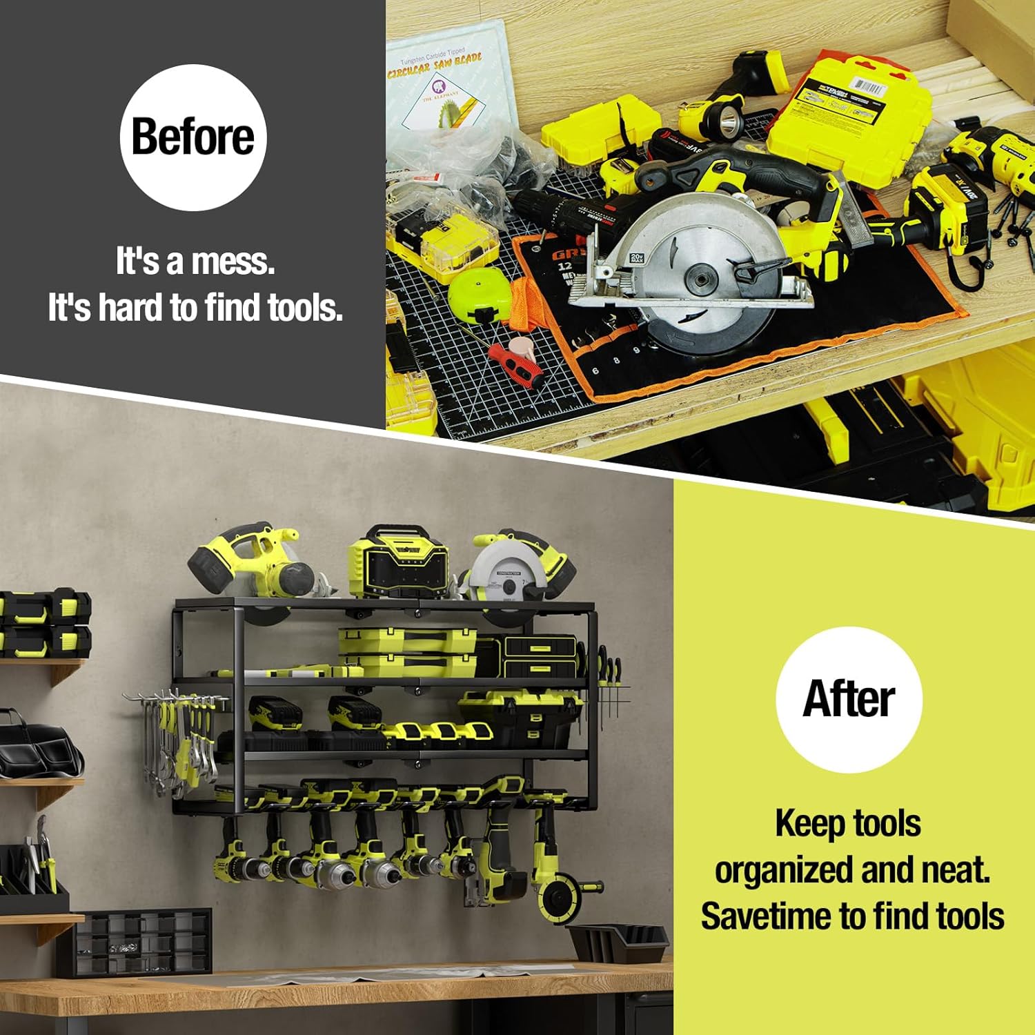 Organisateur mural pour outils - Power Tools Station avis et prix