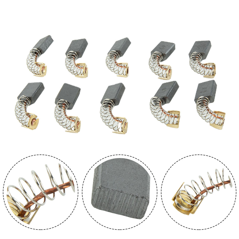 10 brosses en carbone 6 mm x 1 - Power X Tools And Machinery avis et prix