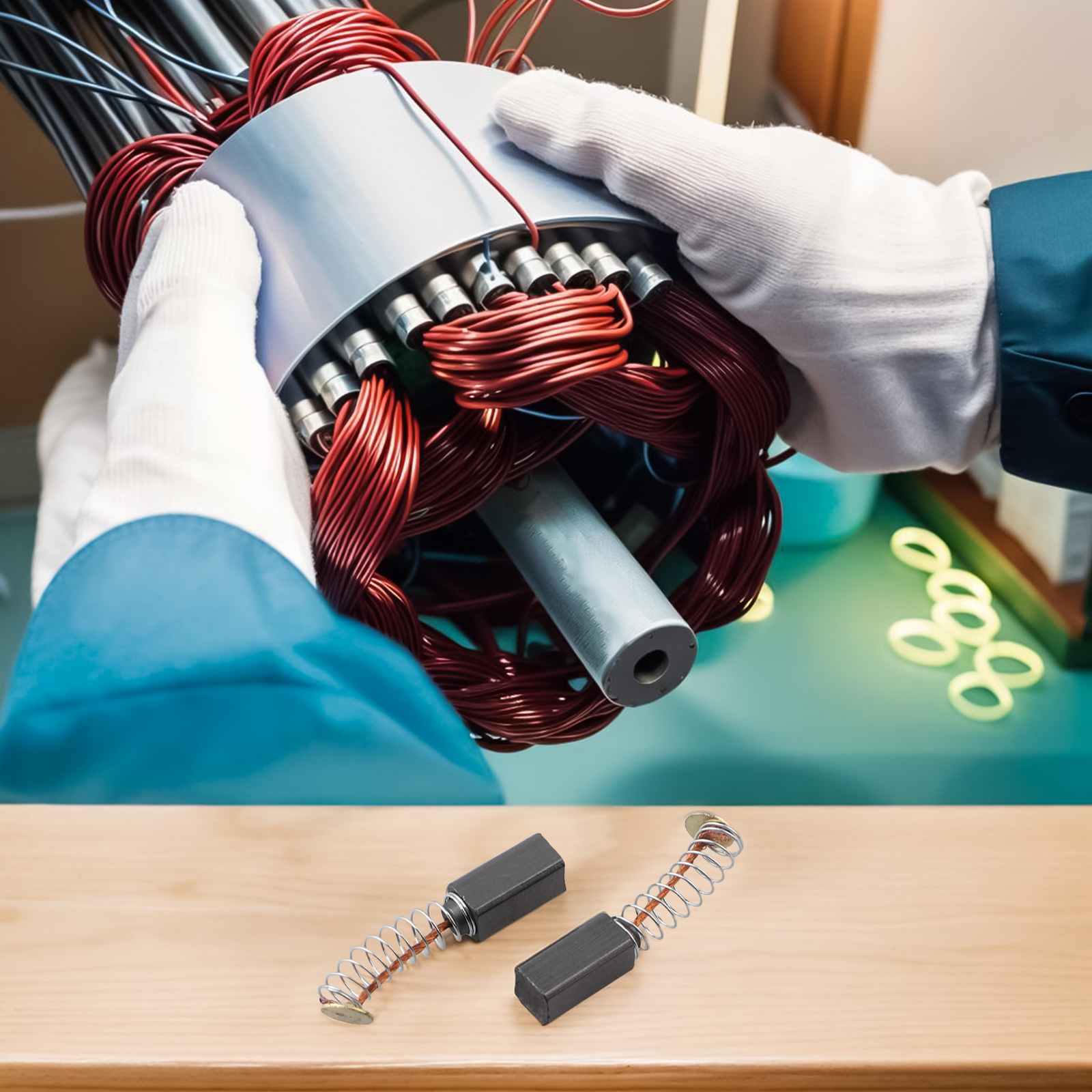 Brosses en carbone pour outils - Power X Tools And Machinery avis et prix