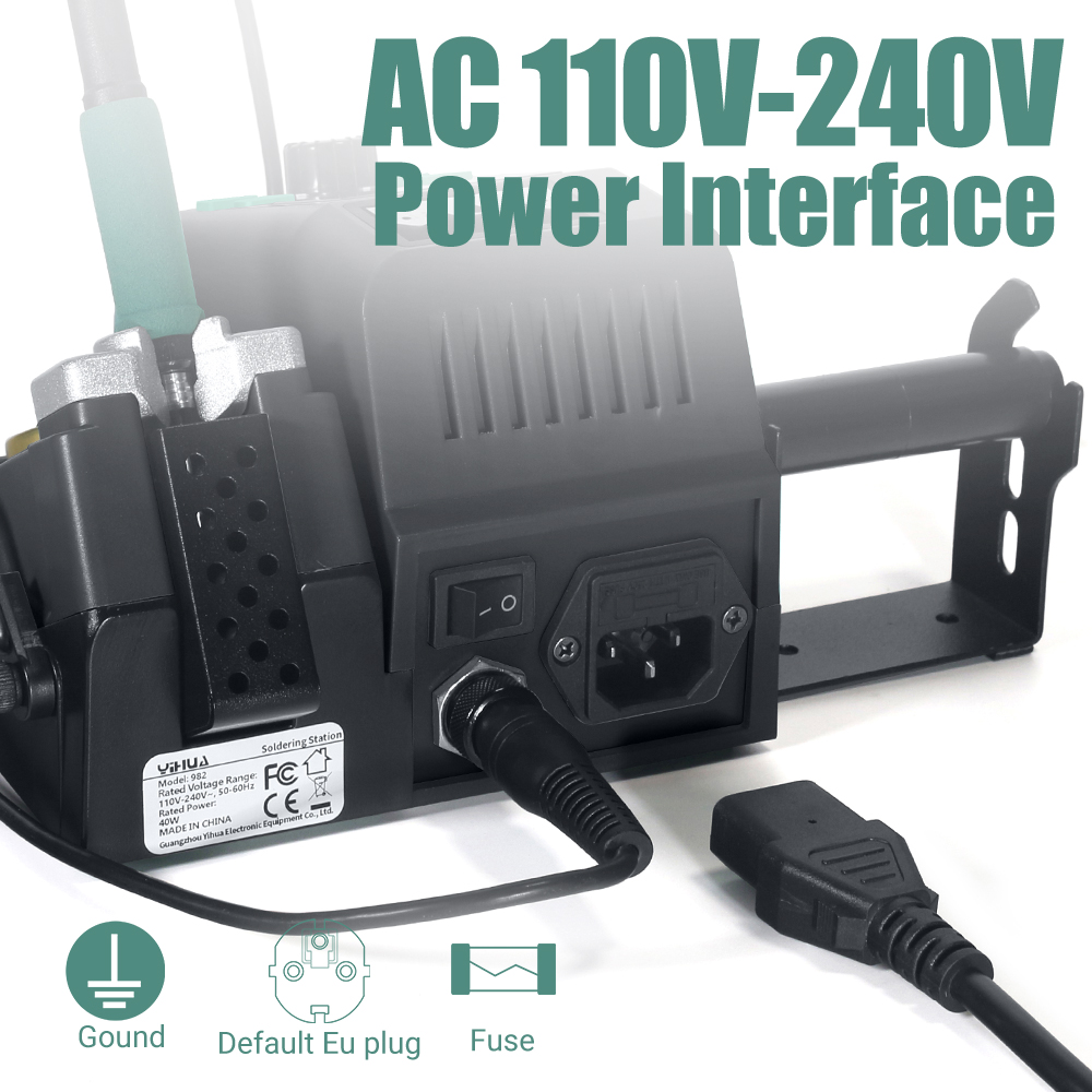 YIHUA 982 Repaid chauffage fer - Power Tools Station avis et prix