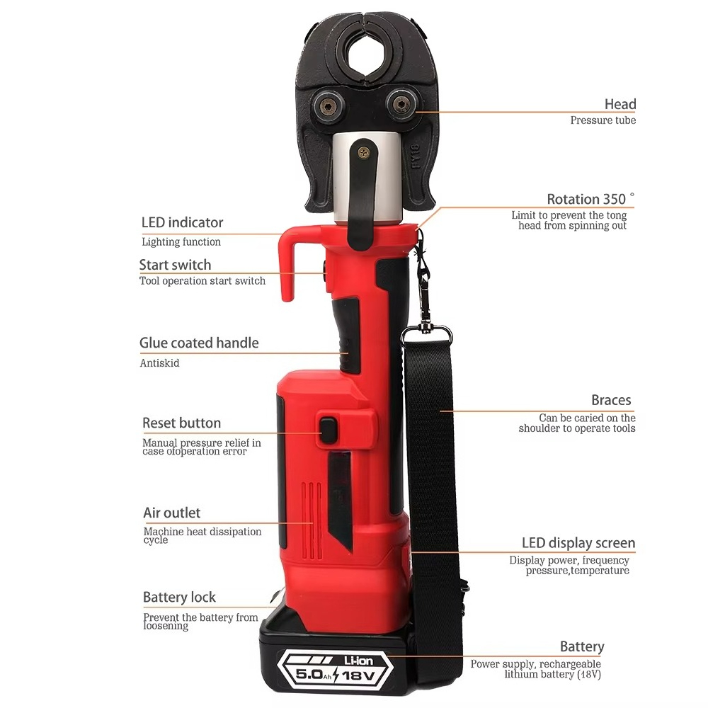 Outil de pressage de tuyaux hy - Power Tools Hydraulic avis et prix
