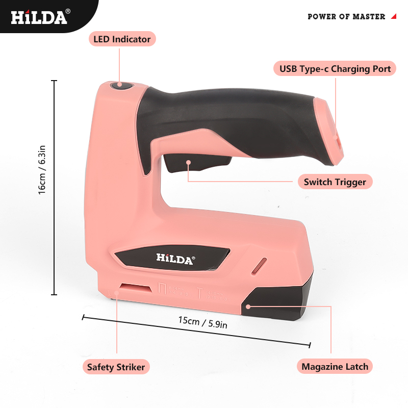 HILDA pistolet à ongles électr - Staple Gun Electric avis et prix