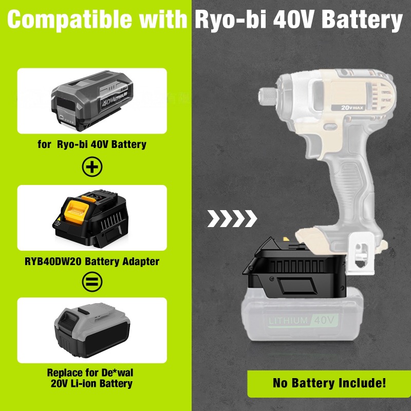 HAKSINKY RYB40DW20 adaptateur  - Power Tools Use avis et prix