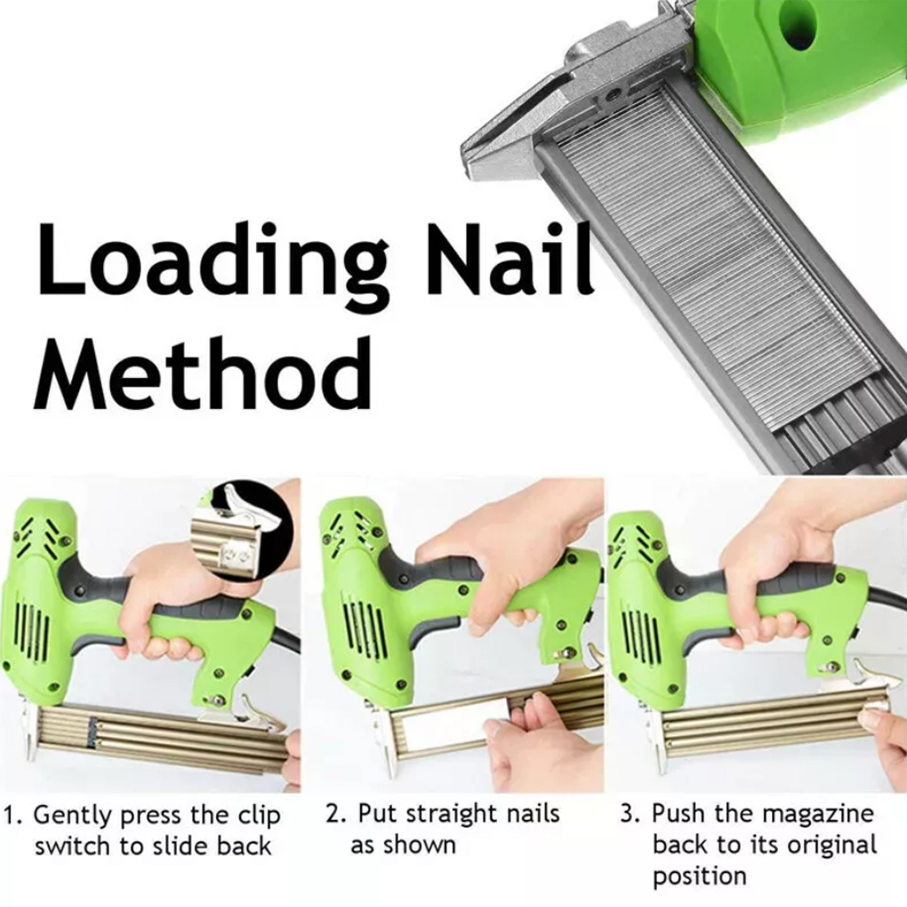 F30 pistolet à ongles électriq - Staple Gun Electric avis et prix