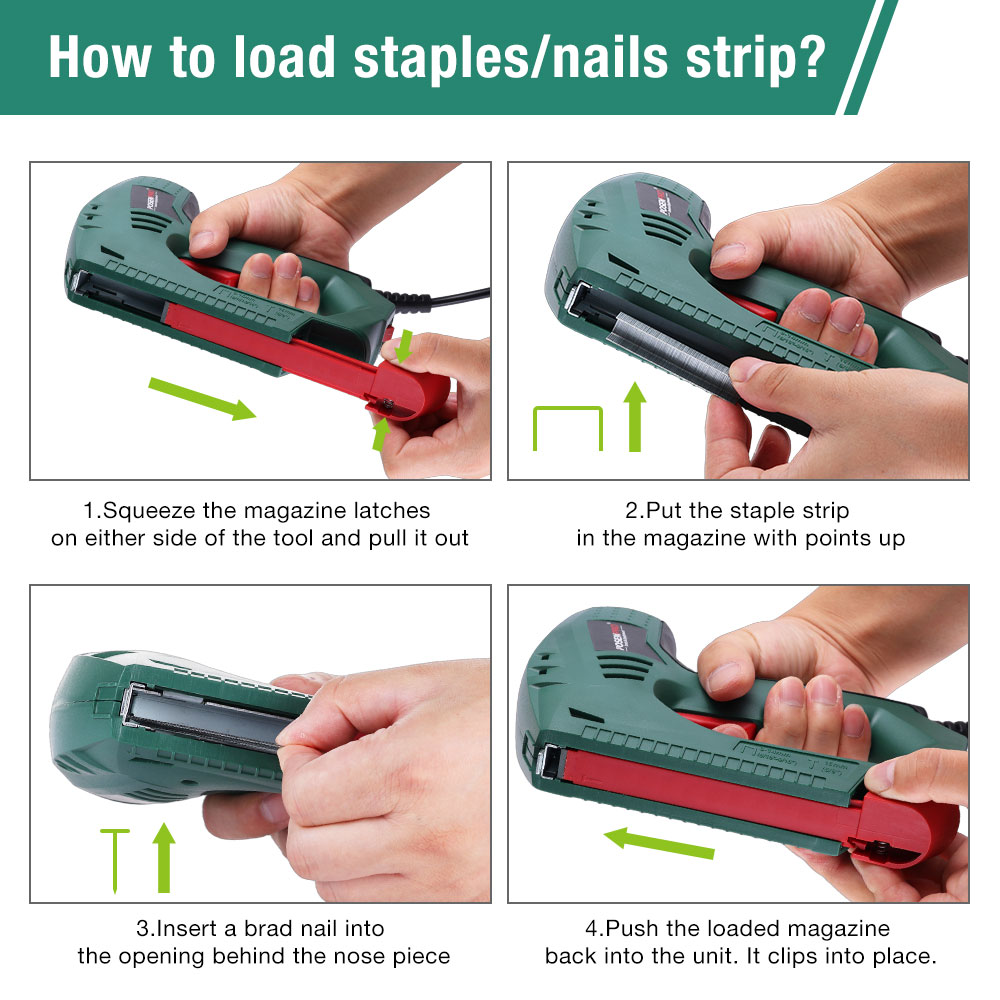 Prise électrique filaire 45 W  - Staple Gun Electric avis et prix